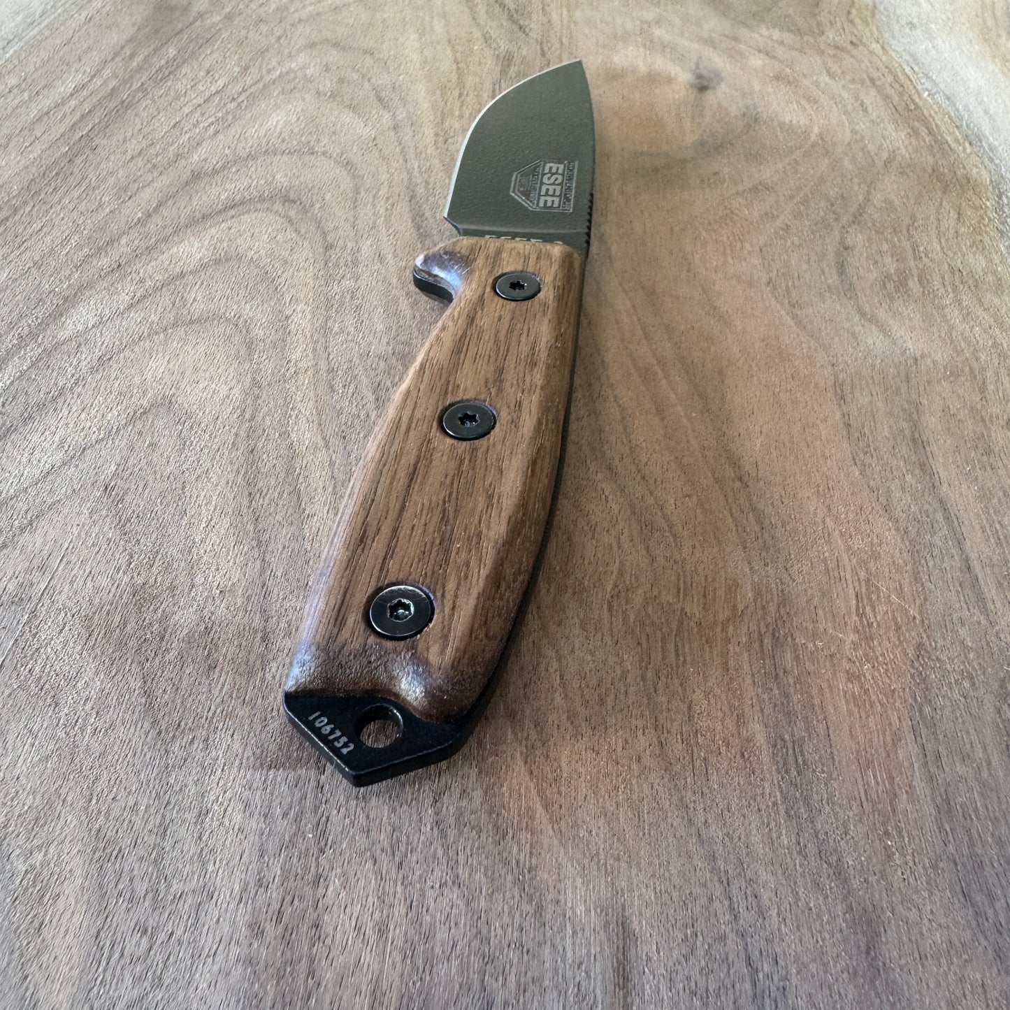 Walnut handles / scales for ESEE-3/4