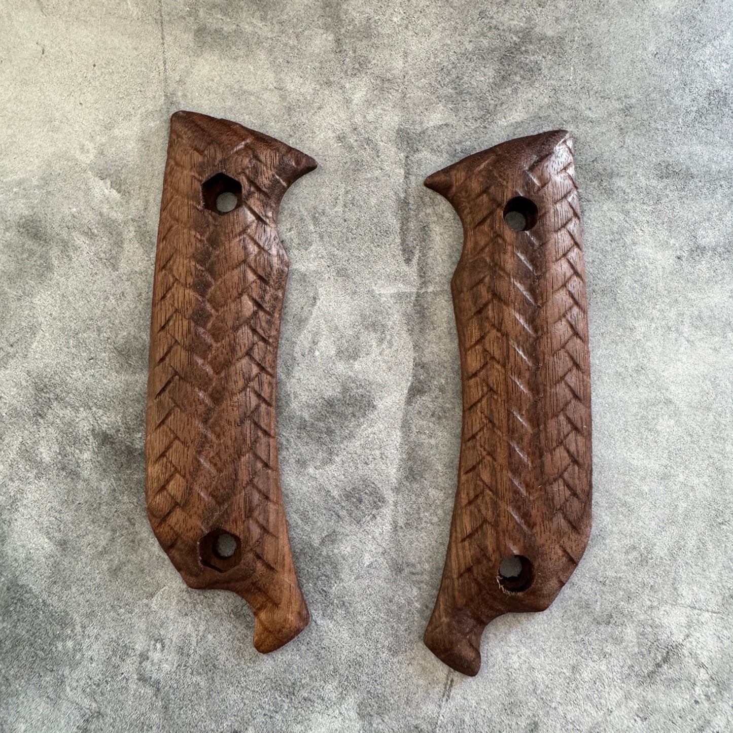 Nobleweave handles / scales for Ka-Bar Jarosz Turok