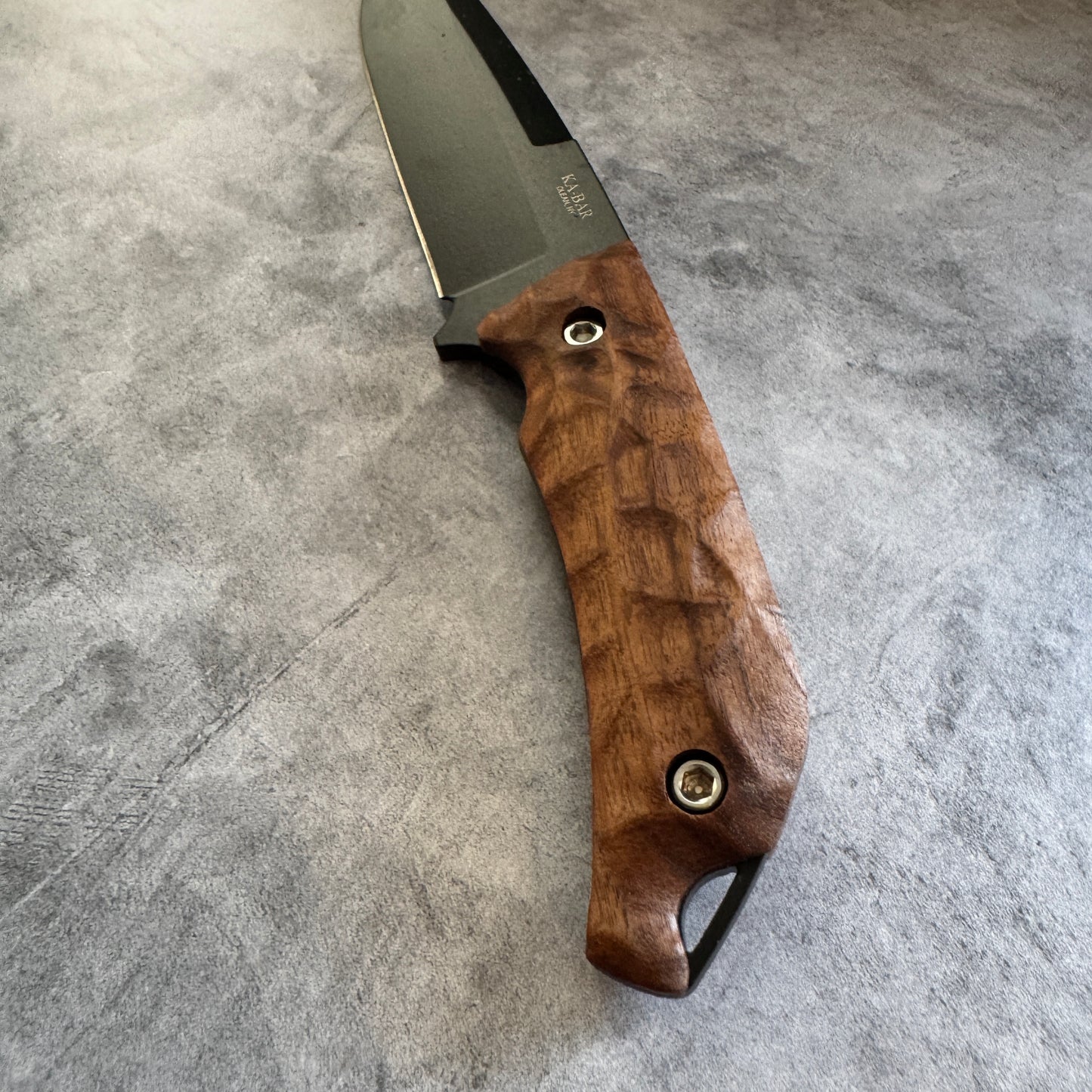 Royalcurl handles / scales for Ka-Bar Jarosz Turok