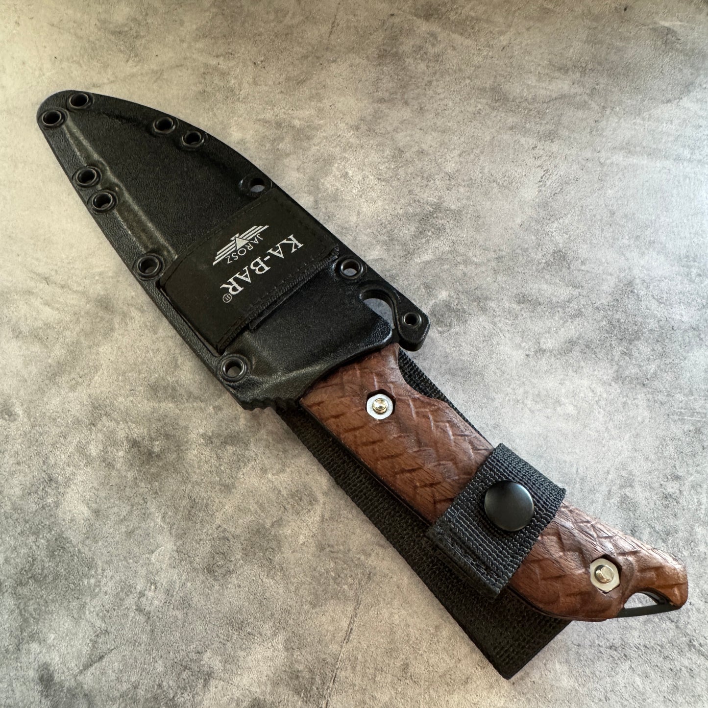 Nobleweave handles / scales for Ka-Bar Jarosz Turok