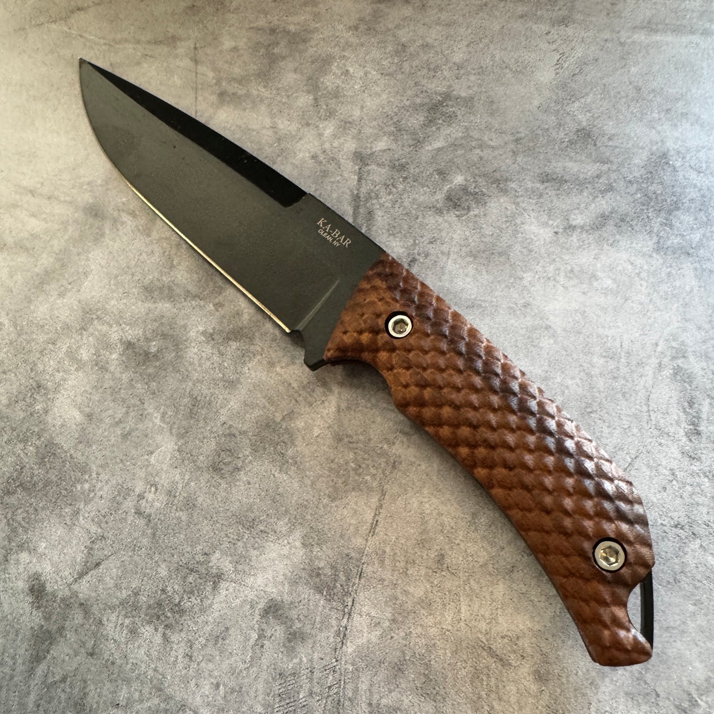 Dragonscale handles / scales for Ka-Bar Jarosz Turok