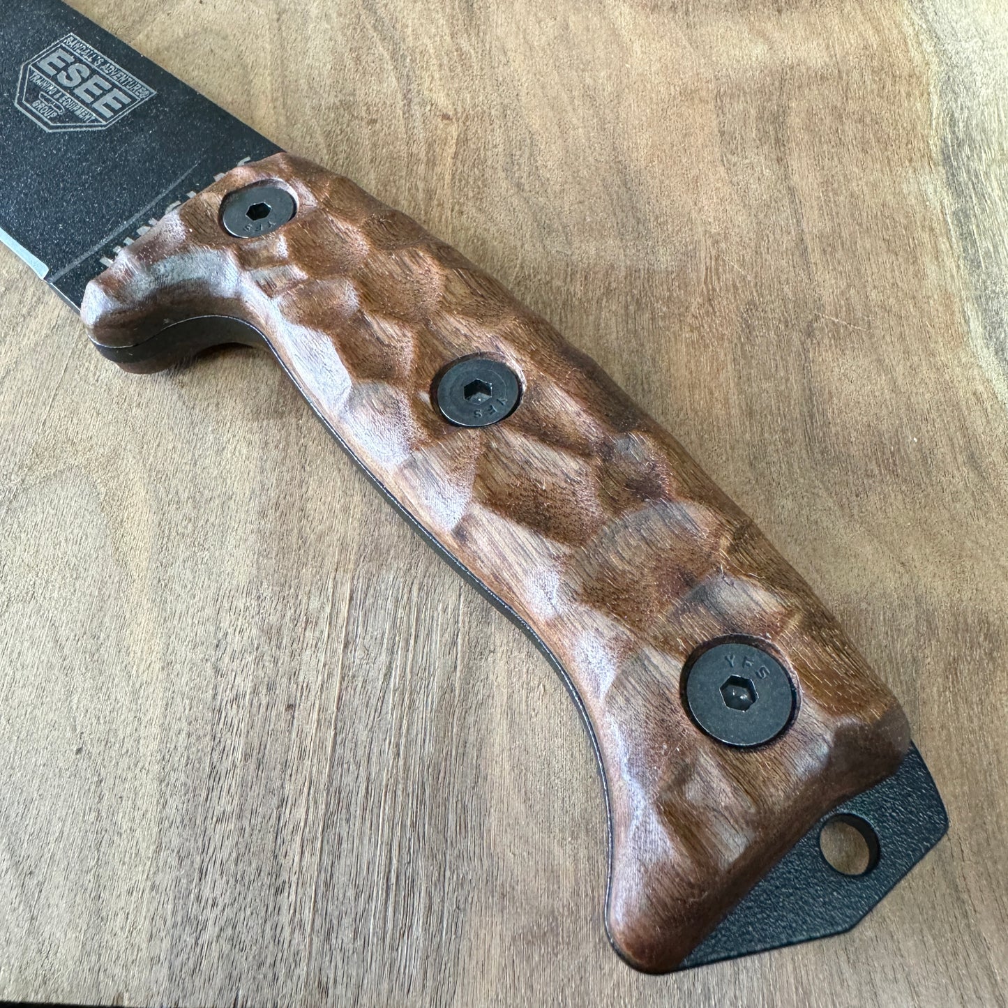 Royalcurl handles/scales for ESEE Junglas I/II and Cleaver