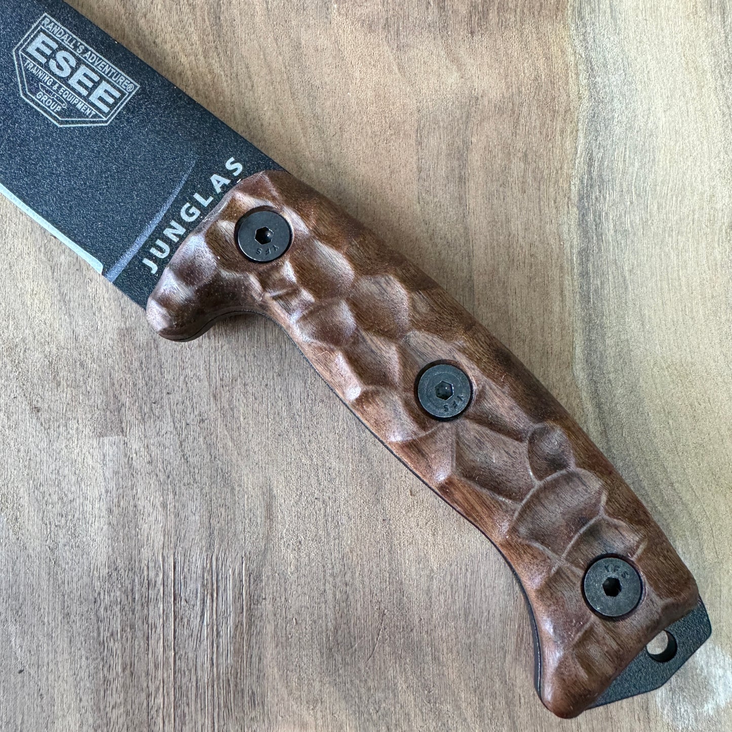 Royalcurl handles/scales for ESEE Junglas I/II and Cleaver