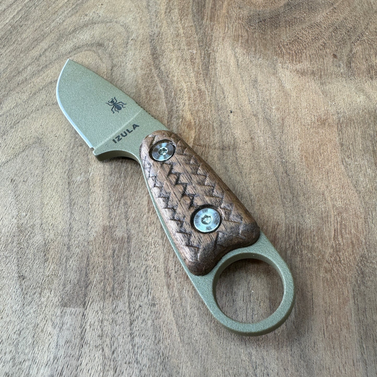 Nobleweave handles/scales for ESEE Izula