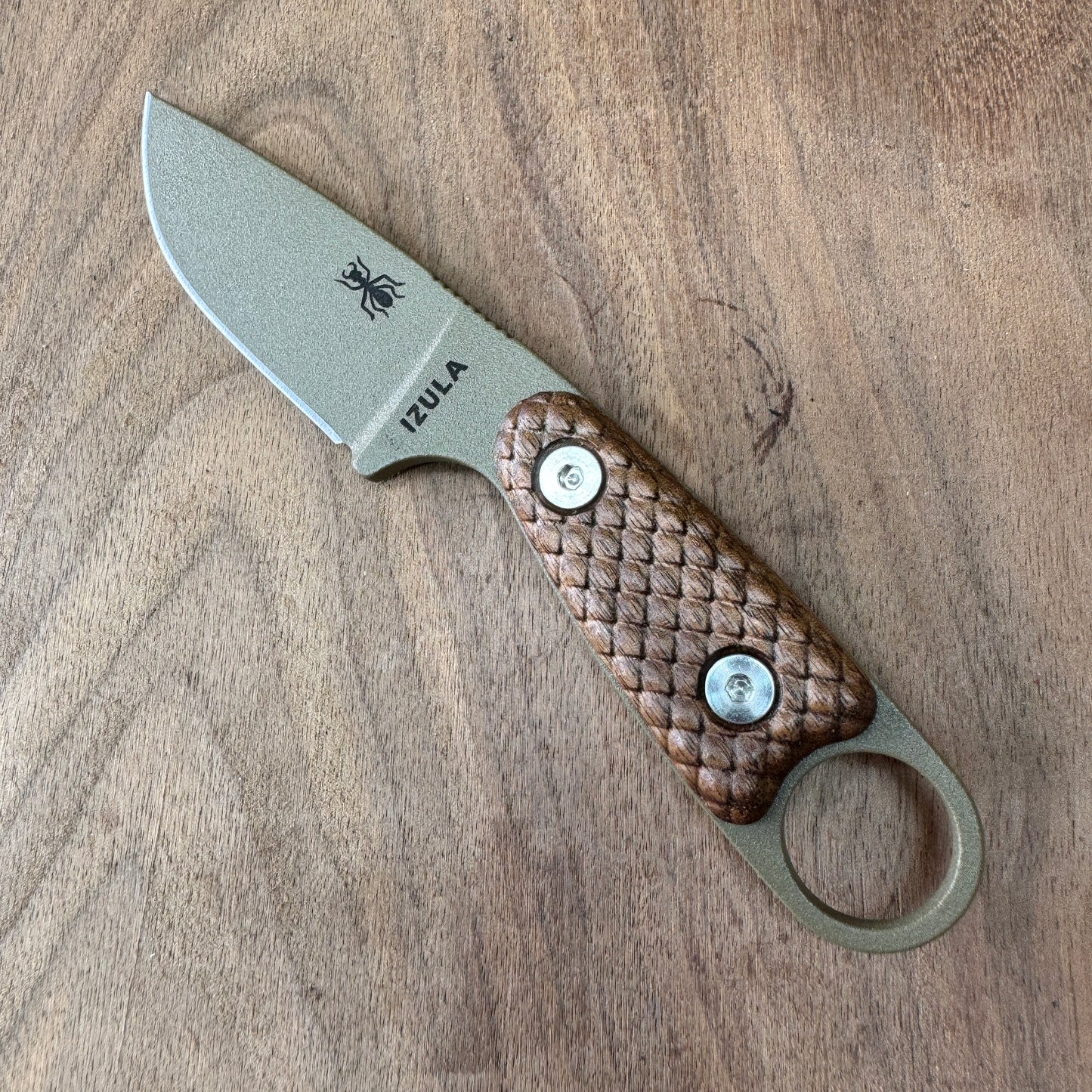 Dragonskin handles/scales for ESEE Izula