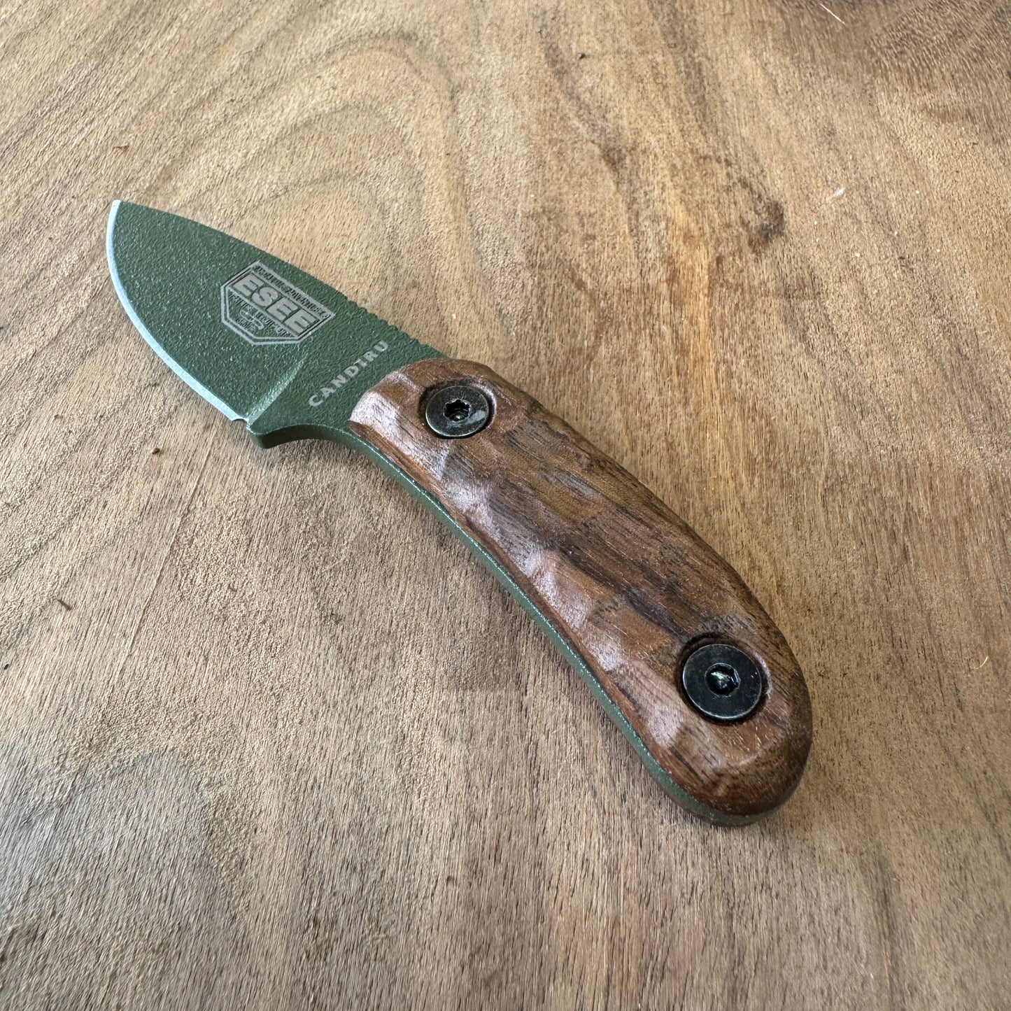 Royalcurl handles / scales for ESEE Candiru