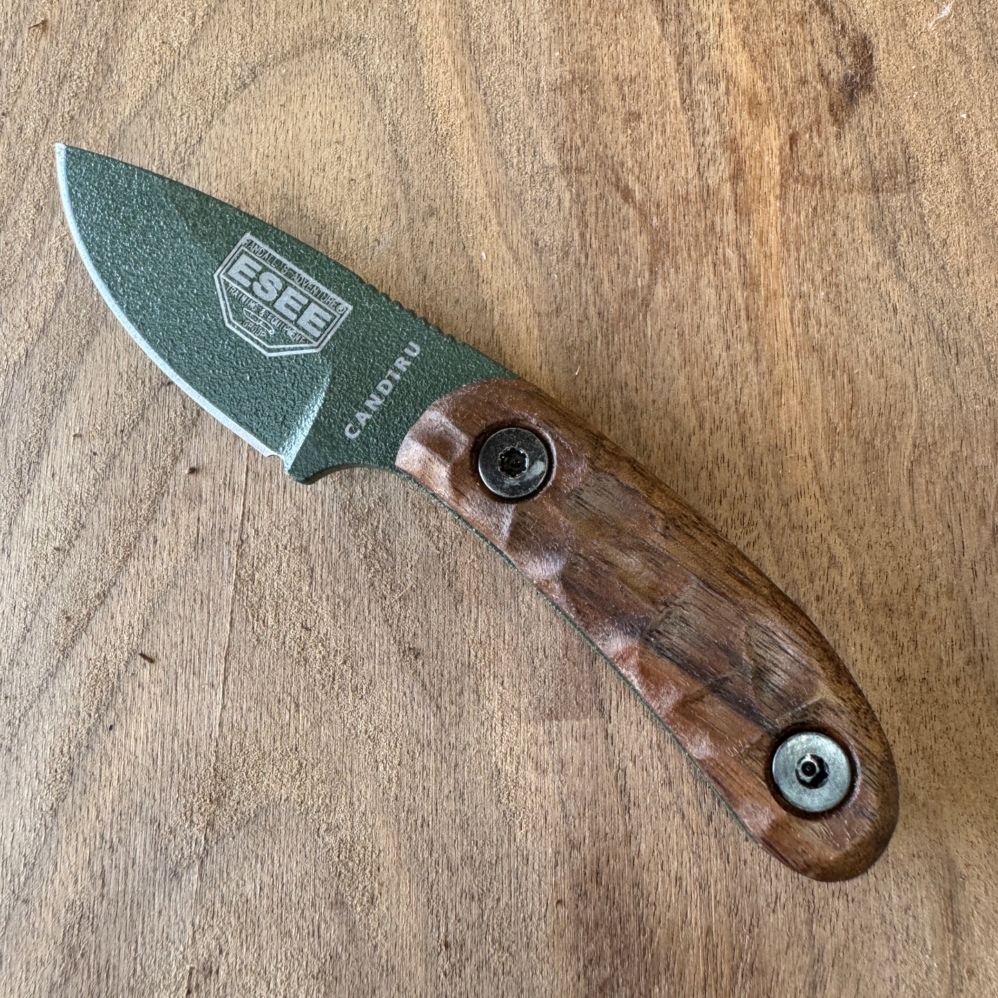 Royalcurl handles / scales for ESEE Candiru