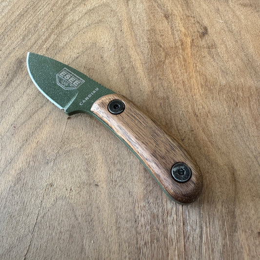 Walnut handles/scales for ESEE Candiru