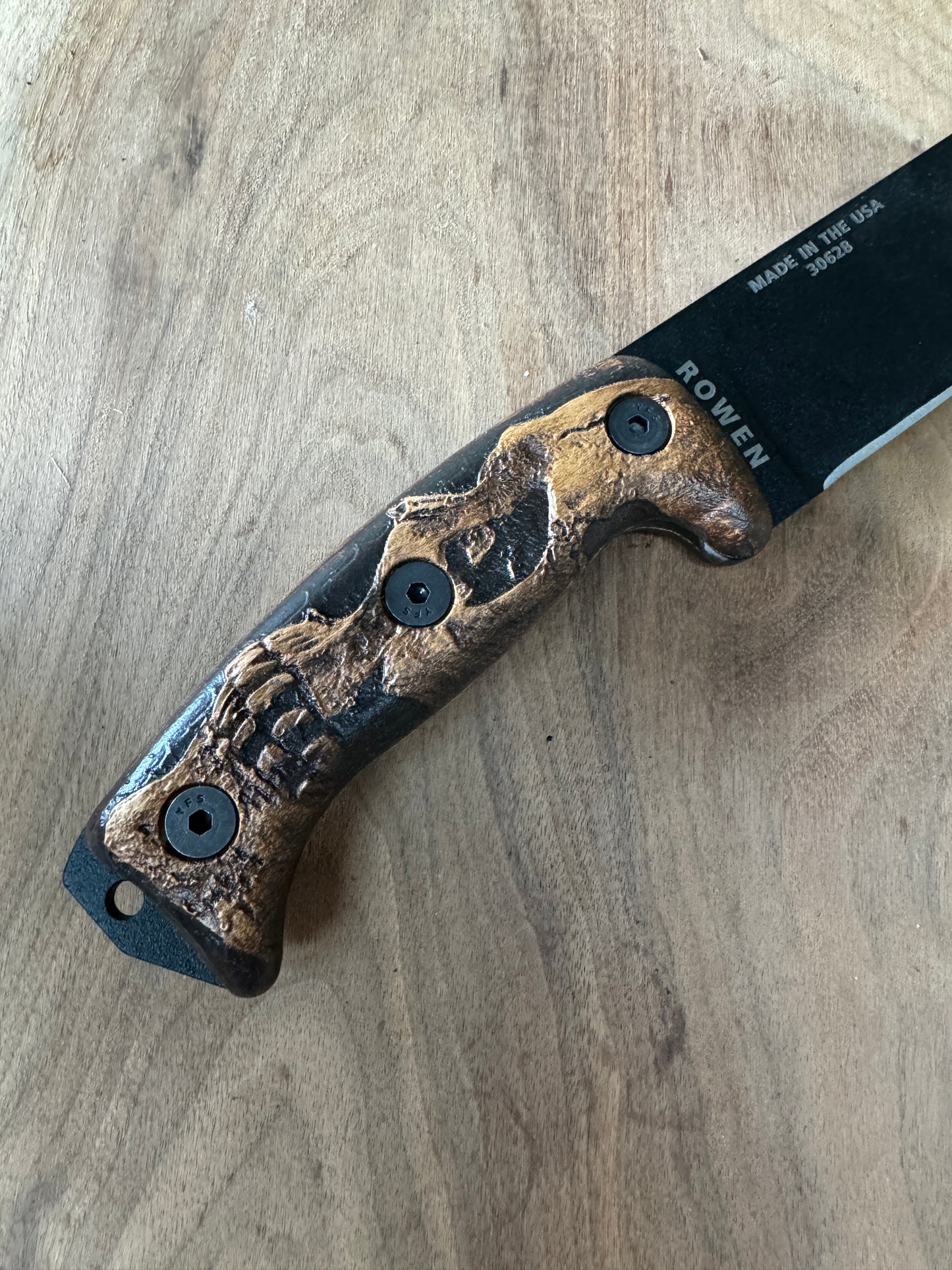 Shadowskull handles/scales for ESEE Junglas I/II and Cleaver