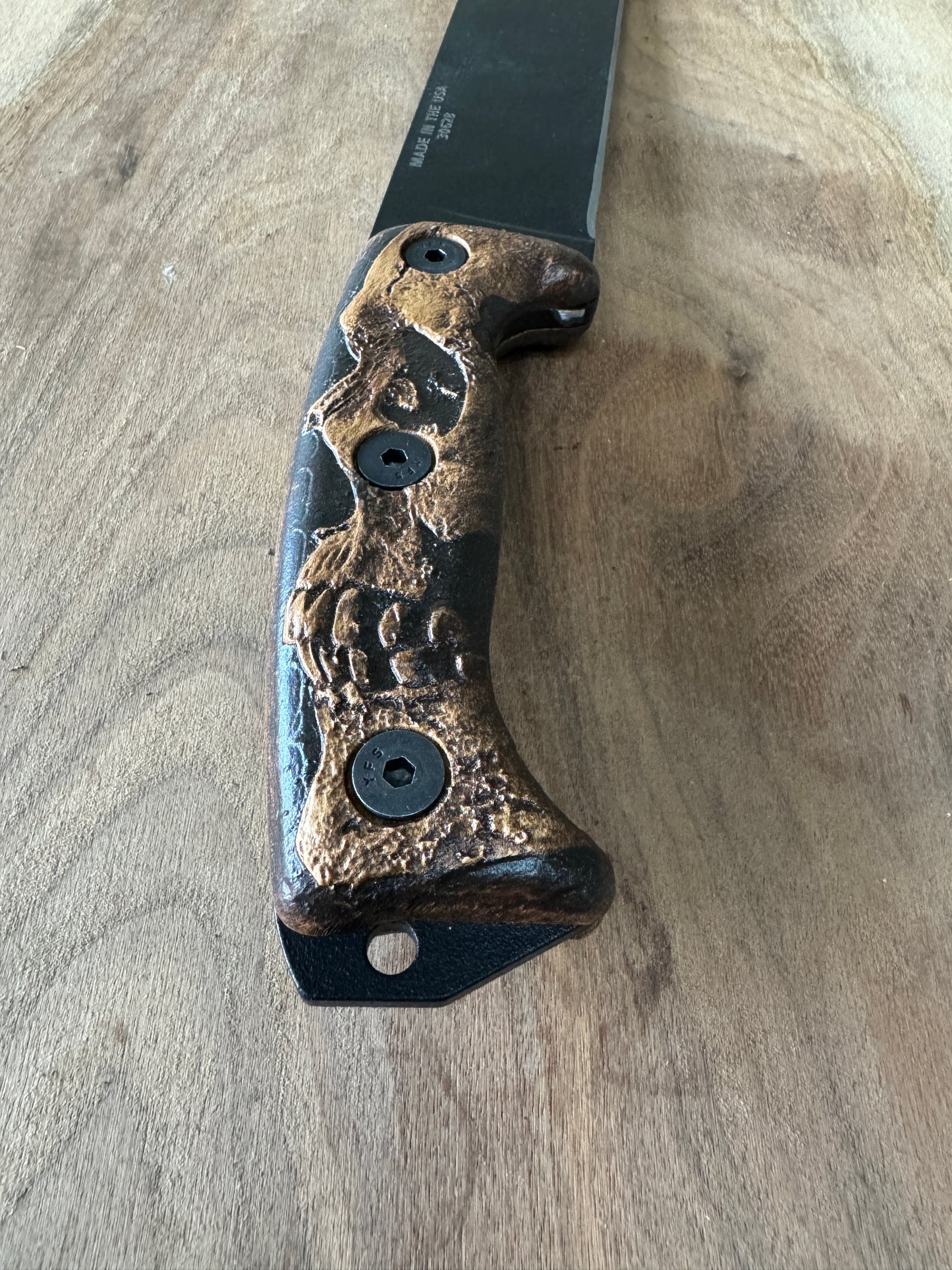 Shadowskull handles/scales for ESEE Junglas I/II and Cleaver