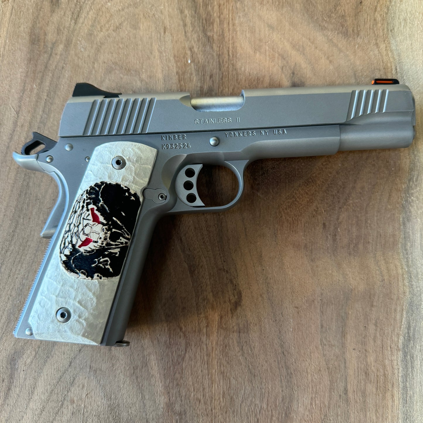 Cobra 1911 Full Size custom made wooden grips