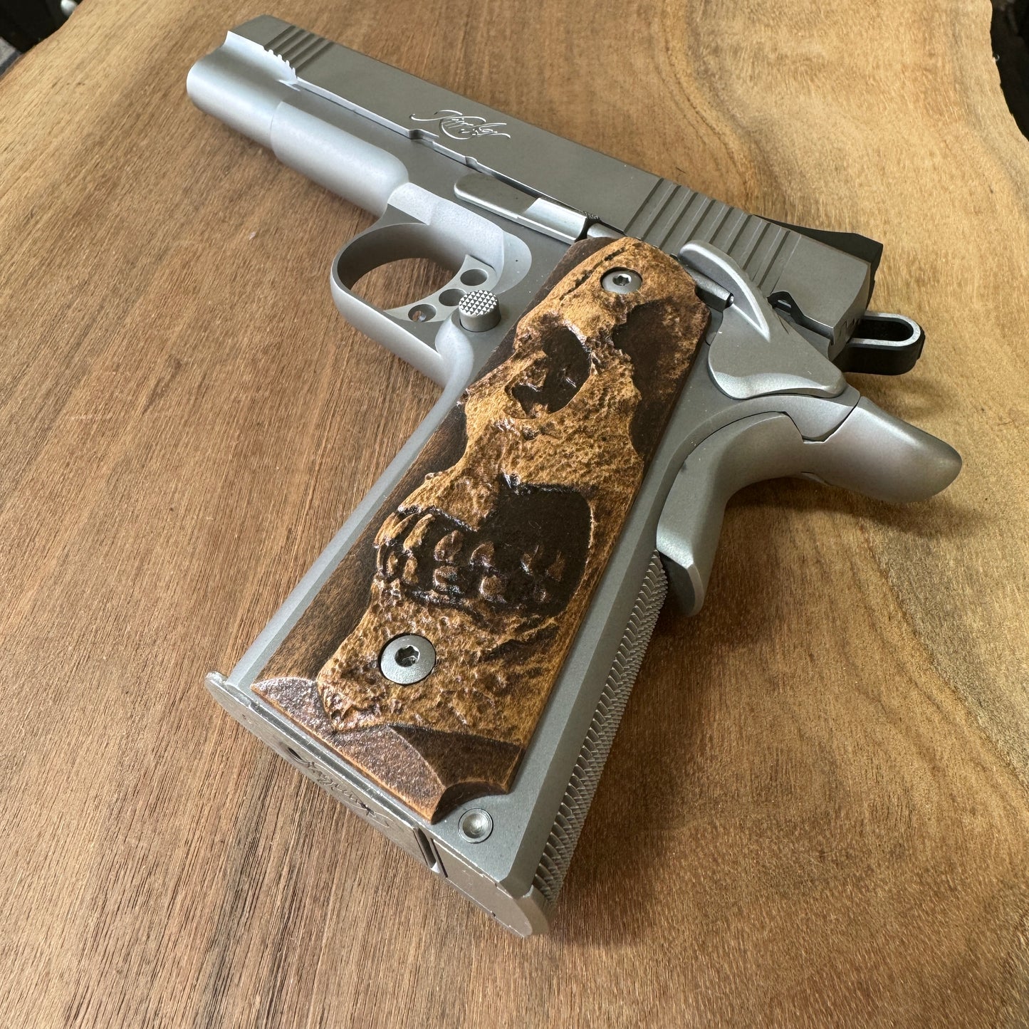 Shadowskull 1911 grips, for full size government, custom made