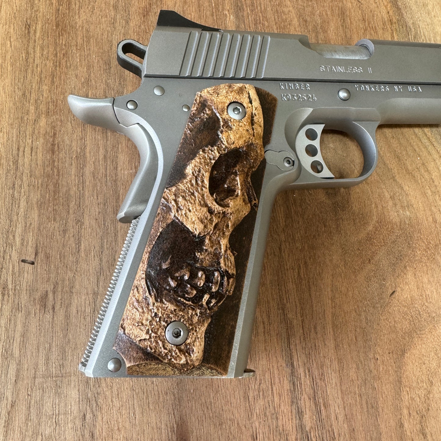 Shadowskull 1911 grips, for full size government, custom made