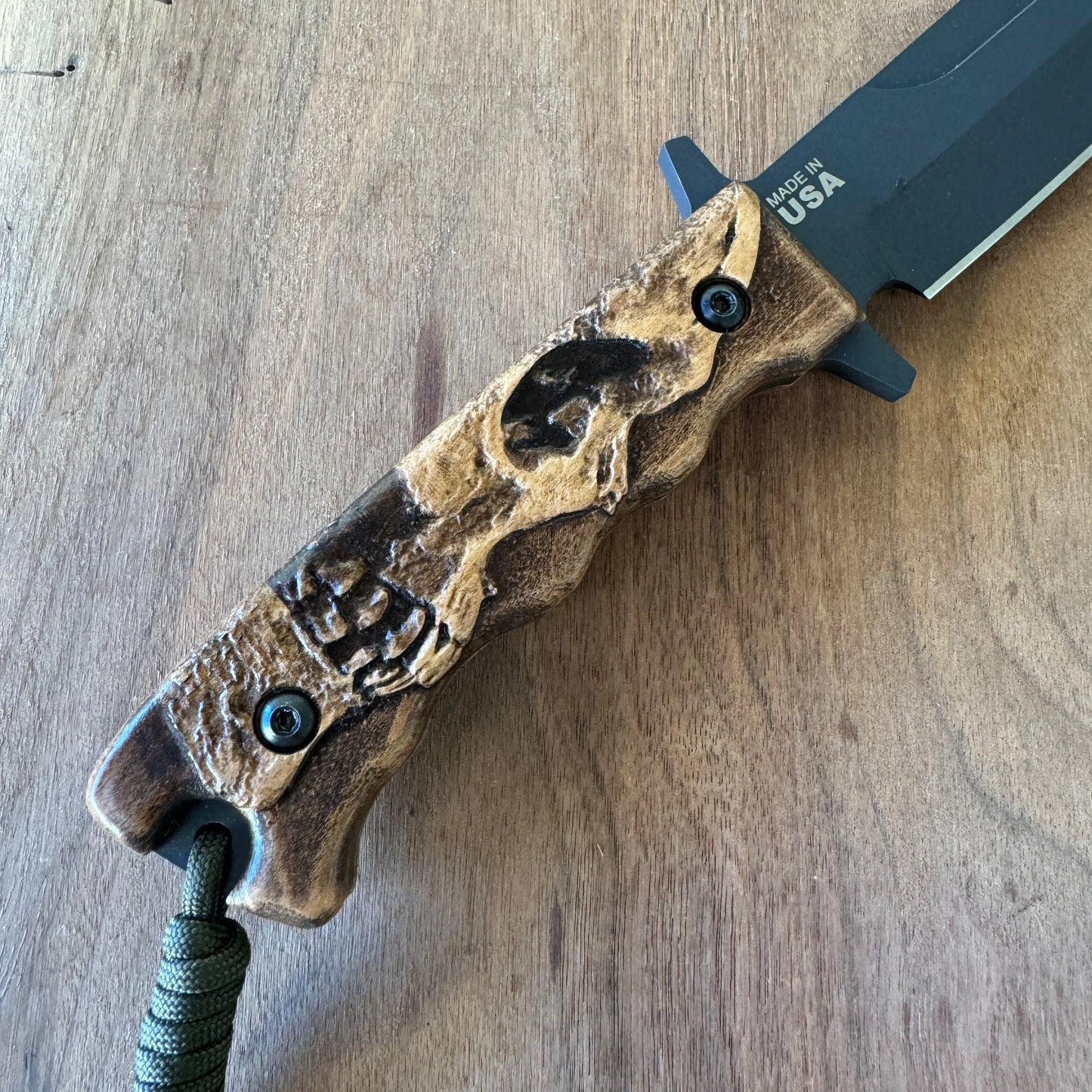 Shadowskull handles / scales for TOPS Wild Pig Hunter