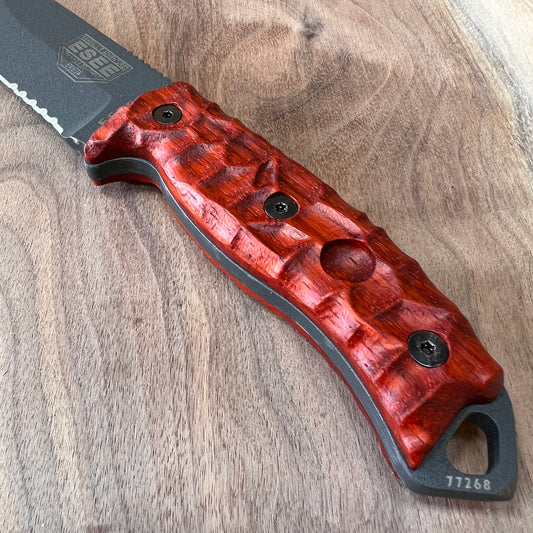 Royalcurl bloodwood handles/scales for ESEE-5/6