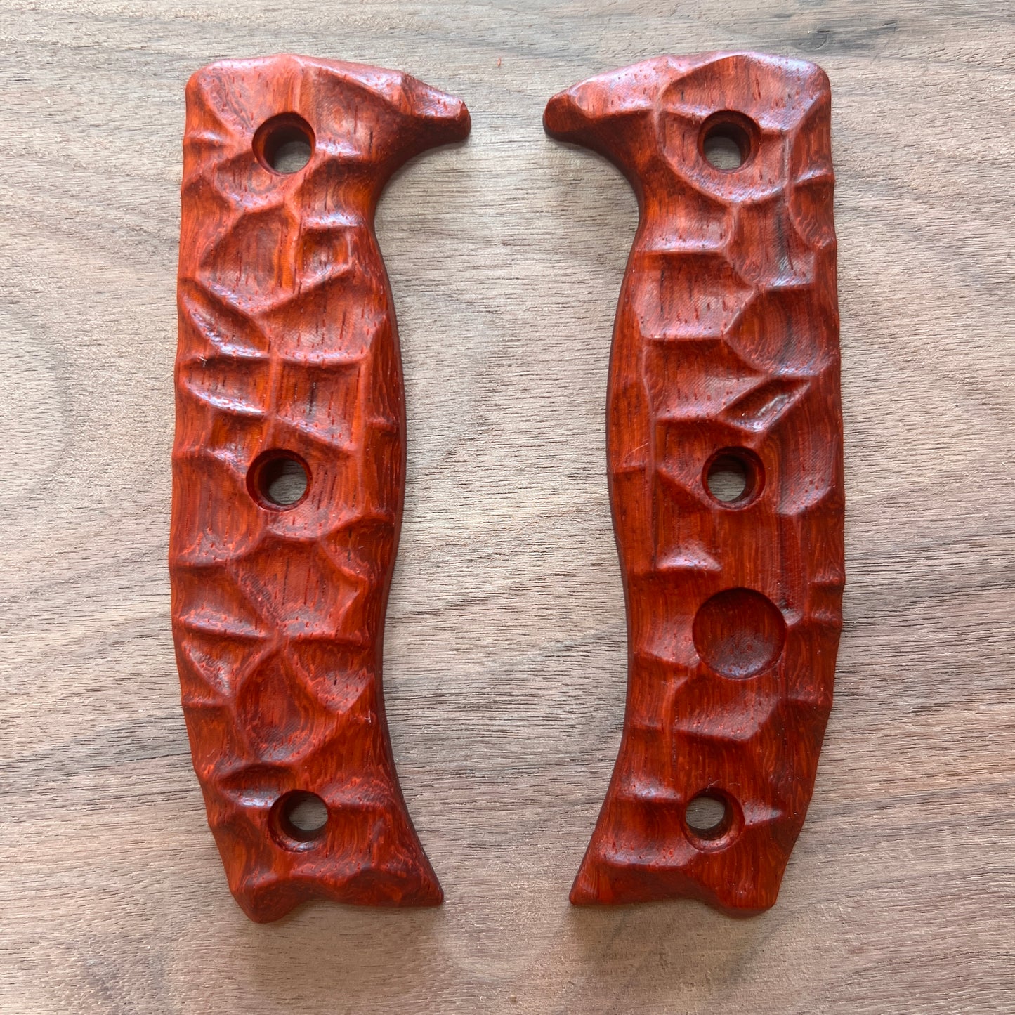 Royalcurl bloodwood handles/scales for ESEE-5/6