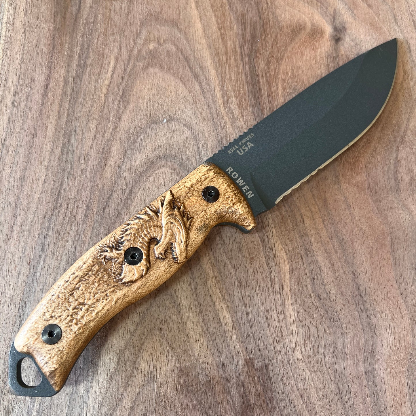 Dragon handles/scales for ESEE-5/6