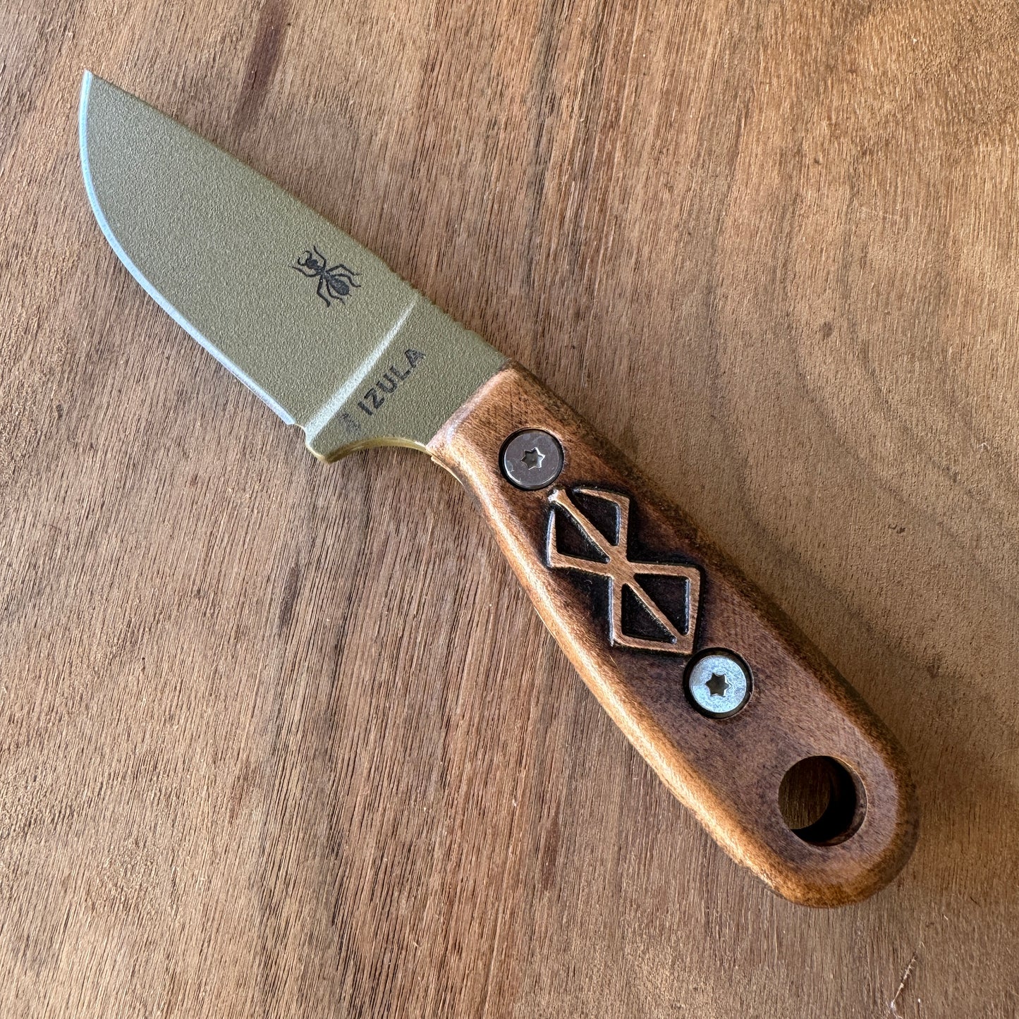 Norserune handles/scales for ESEE Izula