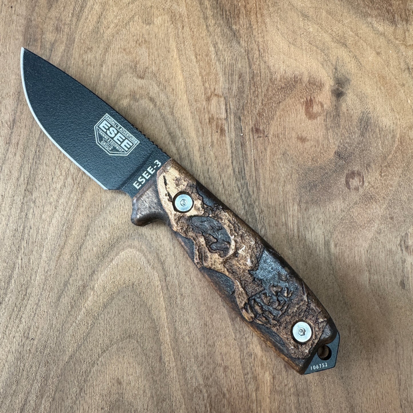 Shadowskull handles / scales for ESEE-3/4