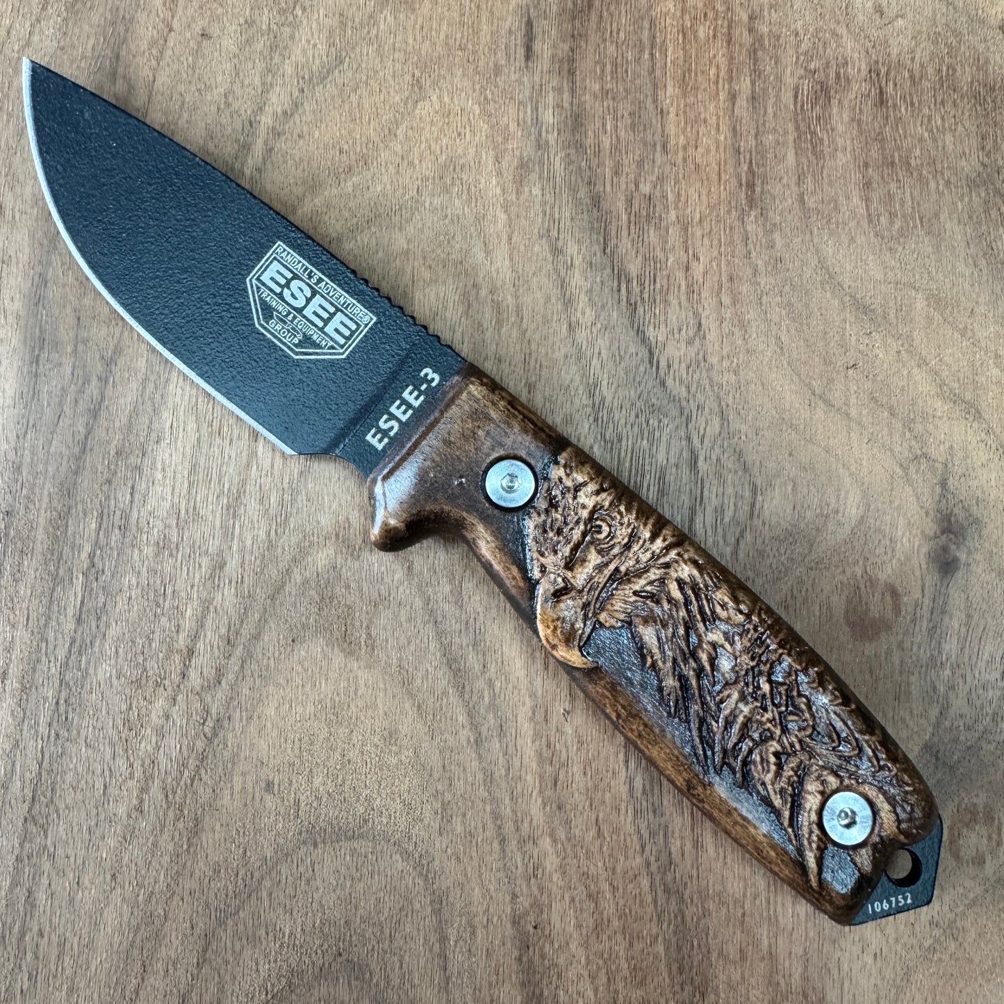 Eagle handles/scales for ESEE-3/4