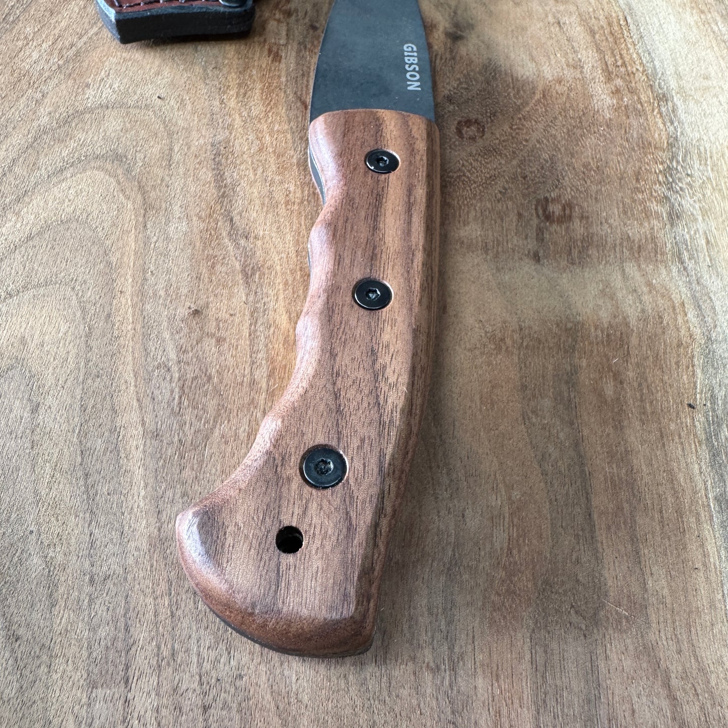 Walnut handles / scales for ESEE Gibson Axe