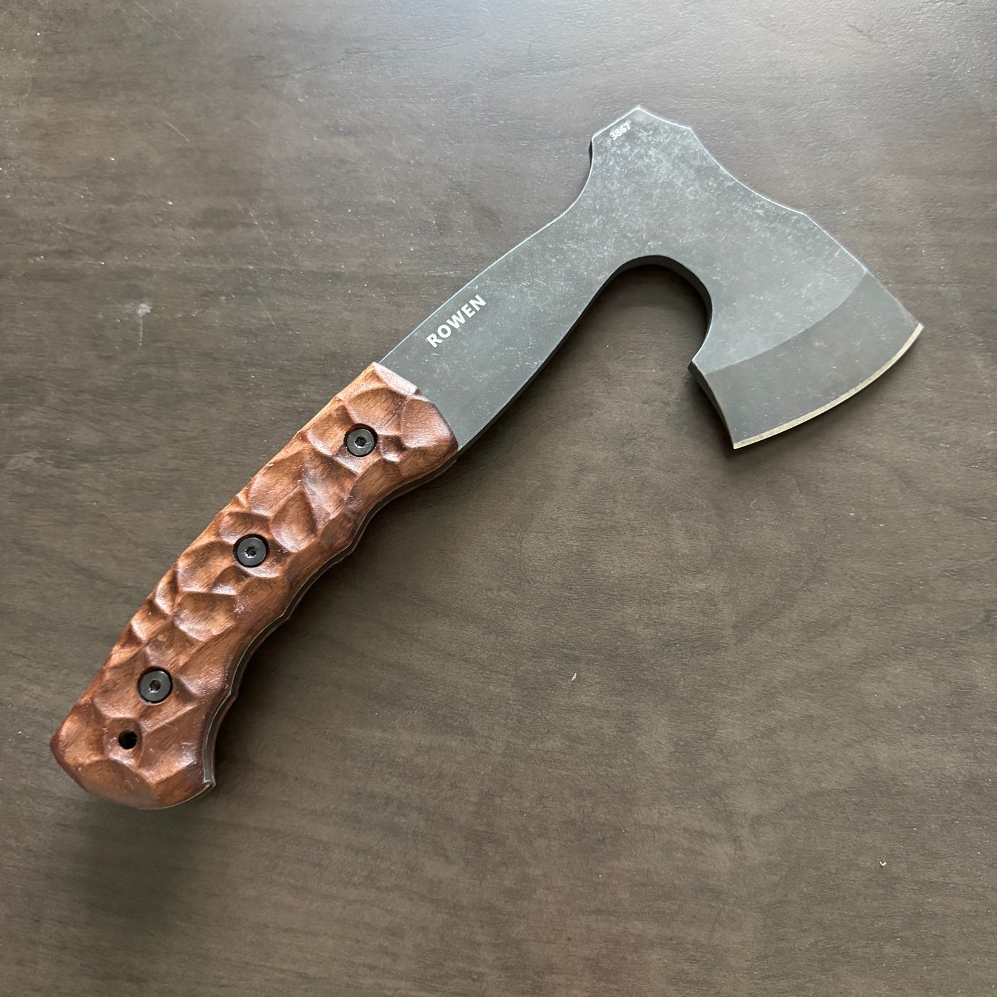 Royalcurl handles/scales for ESEE Gibson Axe