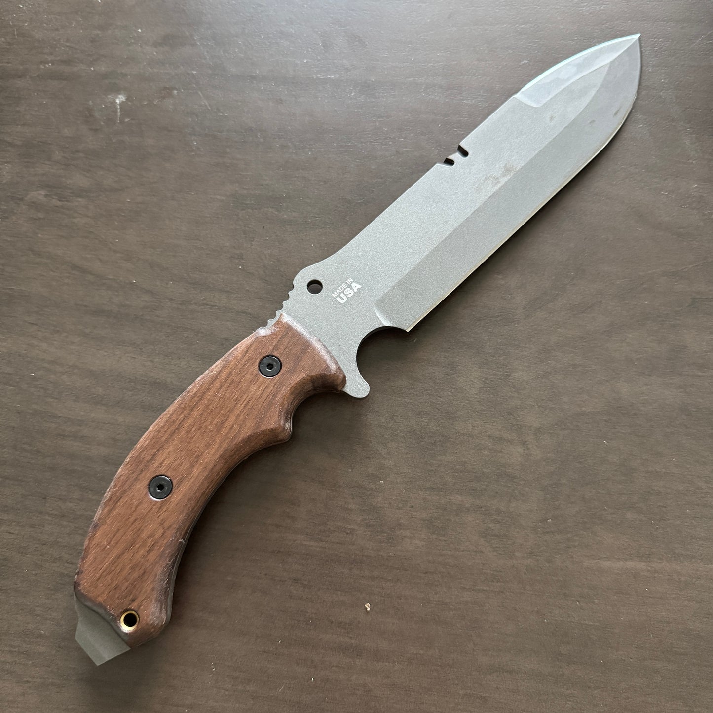 Walnut handles / scales for TOPS Tahoma