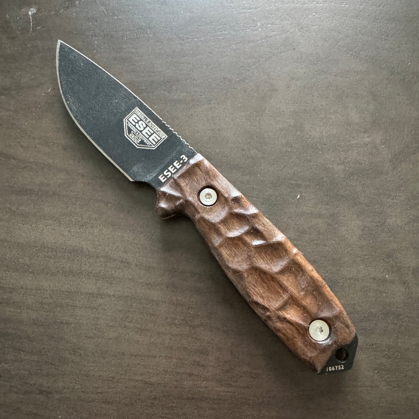 Royalcurl handles / scales for ESEE-3/4