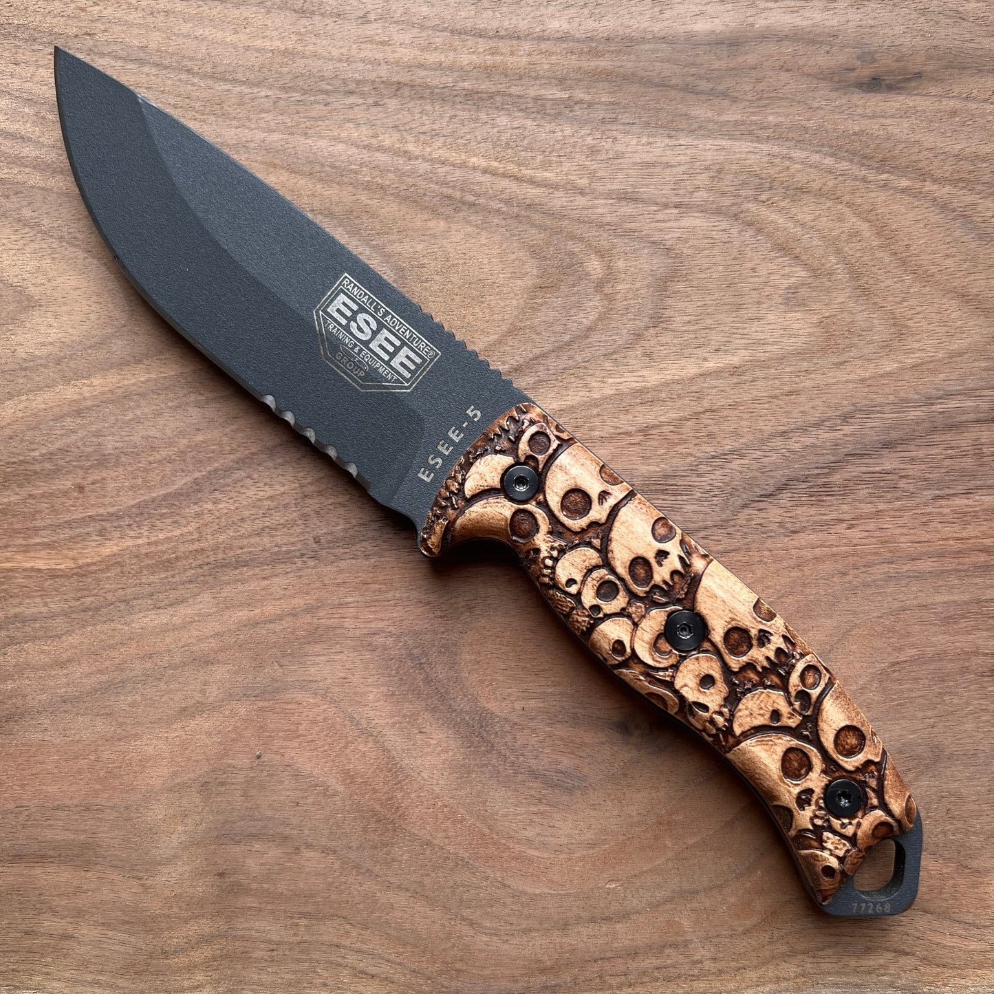 Cryptkeeper handles/scales for ESEE-5/6