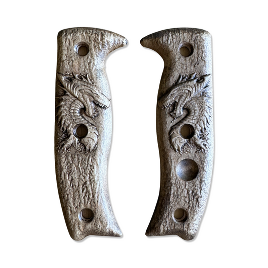 Scales compatible with ESEE-5 Knife Maple DRAGON